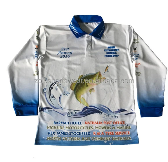Рыбалка рубашки пользовательские краситель сублимации забавные новый дизайн оптовая продажа