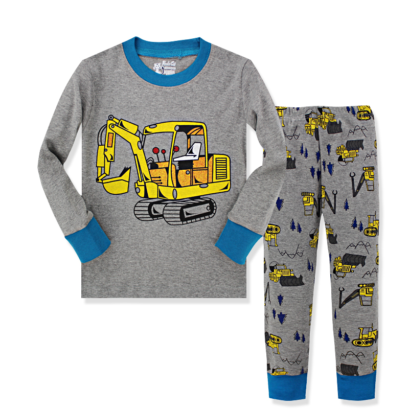 Оптовая продажа, детские зимние пижамы из 100% хлопка, детские пижамы