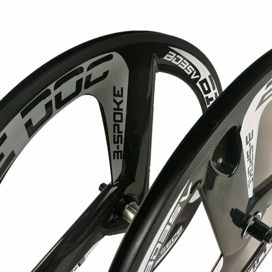 700C3スポーク自転車ホイールロゴ付きカスタマイズホイールセット