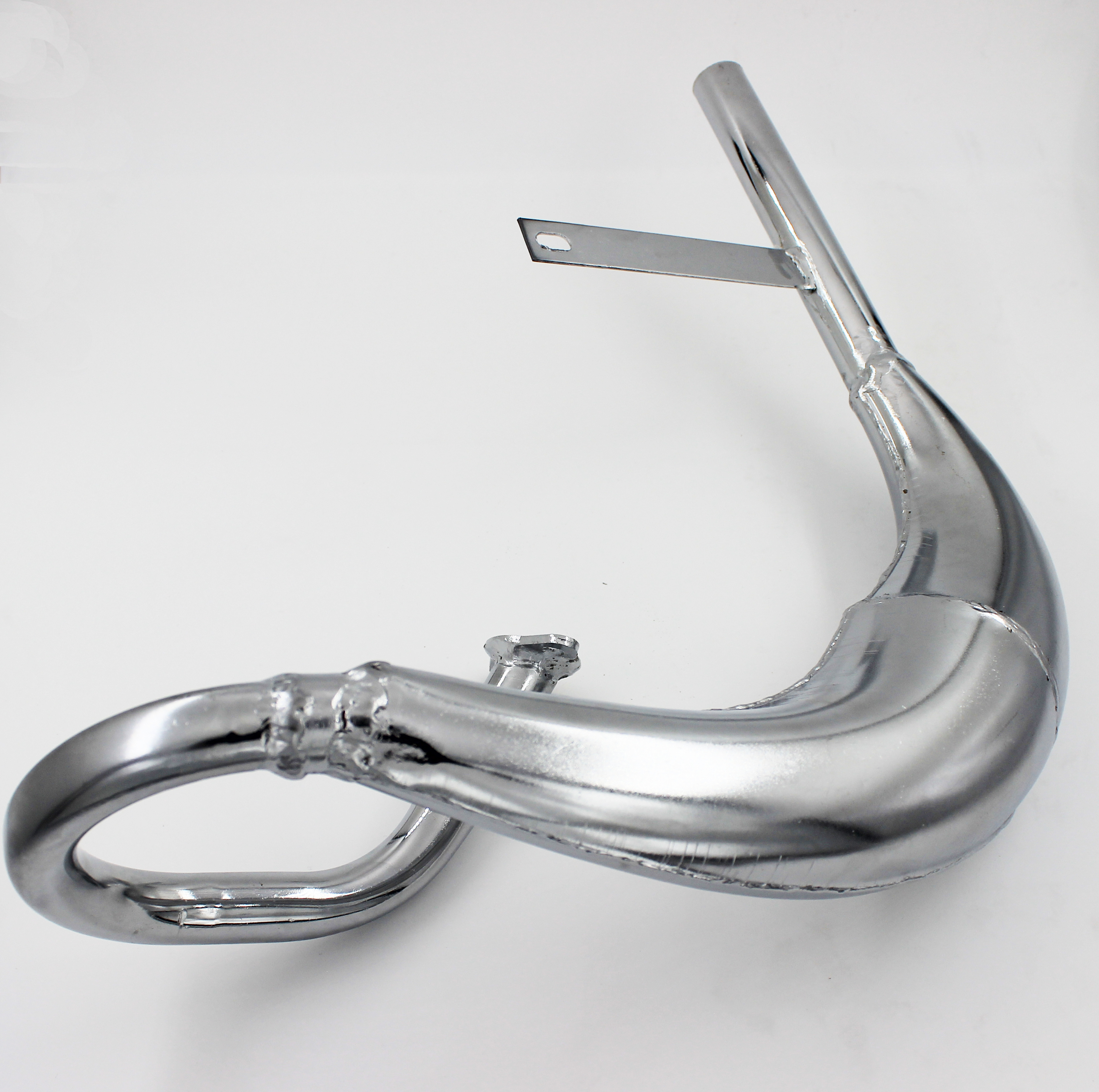 chrome VOODOO muffler pipe 80cc Motorized bike GAS ENGINE parts
