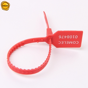 Sinicline colorful self-locking plastic locking strap bag accessories