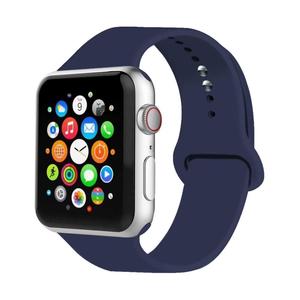 OULUCCI Factory price silicone strap For Apple Watch band 42mm/38mm /44 mm/40 mm bracelet Rubber watchband for iwatch 4 3 2 1
