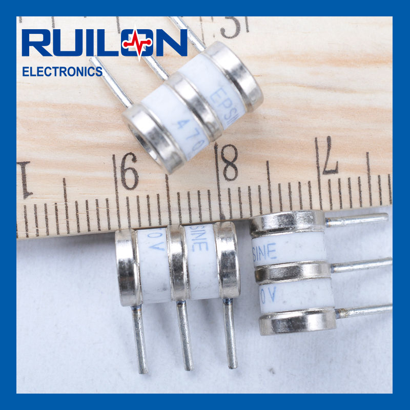 Gas Plasma Arrestors 150V 20KA 2 Electrode Gas Discharge Tubes 5 pieces GDTs