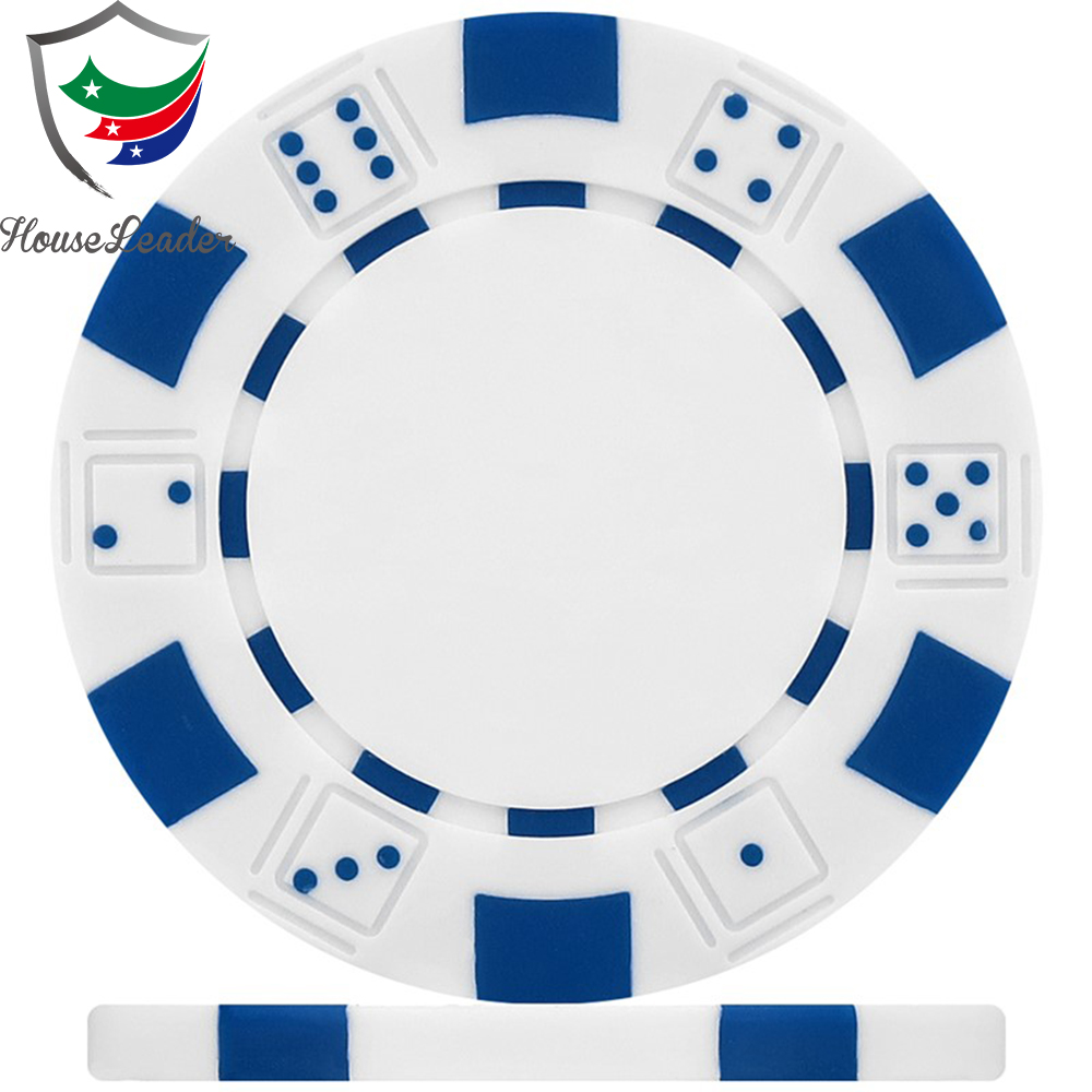 100 CLAY DICE POKER CHIPS Custom SET 11.5 gram 100 CLAY DICE POKER CHIPS Custom SET 11.5 gram