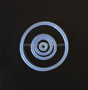 Clear color silicone o ring many sizes for choosing