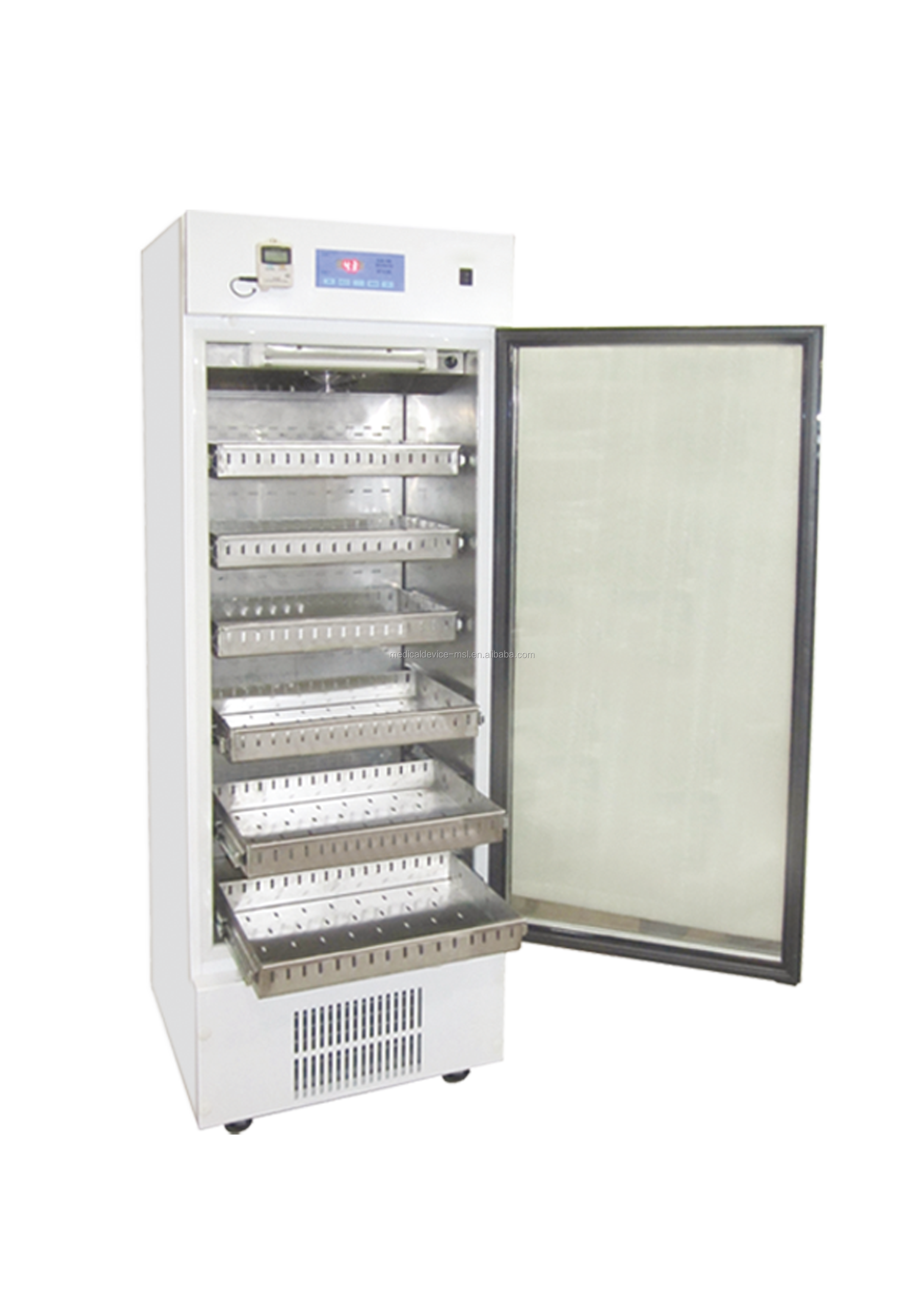 Refrigerador de banco de sangre con pantalla LED de gran tamaño / Congelador de sangre con control de microprocesador B.S.D.XYL01