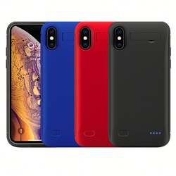 5200 mah Banco De Potência Com Suporte Do Telefone Tampa Da Caixa de Bateria Para O Iphone