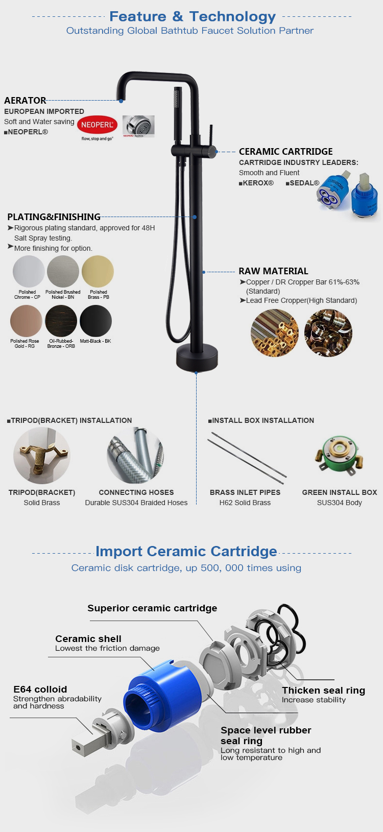 Duck Freestanding Tub Faucet Upc Shower Room With Bathtub Filler Built In Diverter Floor Mounted Bathroom Mixer Bathing