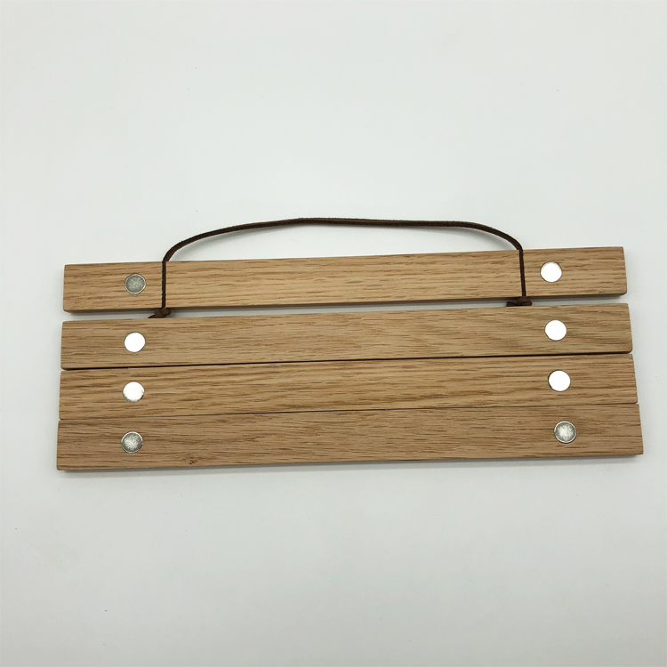 Print Display Oak Poster Hanger Print Hanger A3 or A4 Wooden Poster Hanger