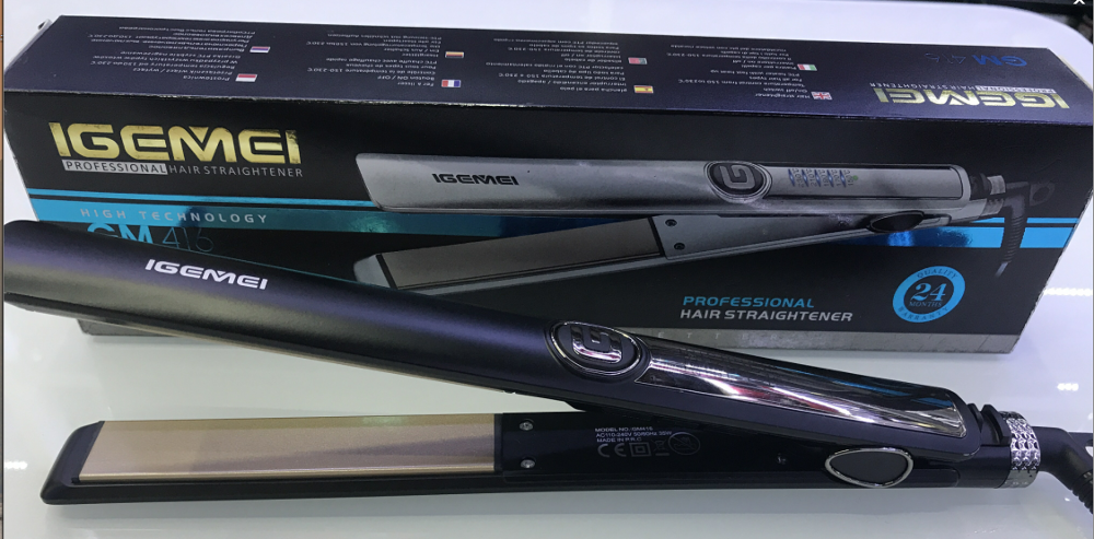ProGemei-Plancha profesional para el pelo para mujeres, fabricante
