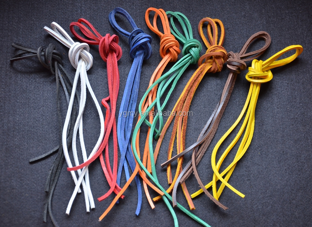 真皮鞋带,方形皮革鞋带,靴子和鞋子的高品质皮革鞋带 - buy shoelace