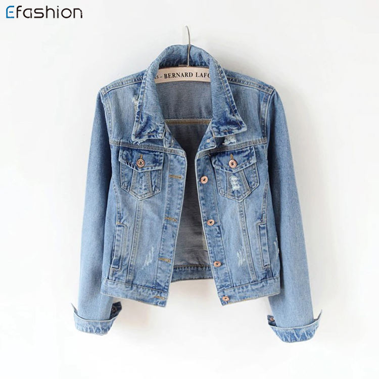 denim bike jacket