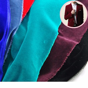 high quality cotton velvet jacket fabric for wholesale