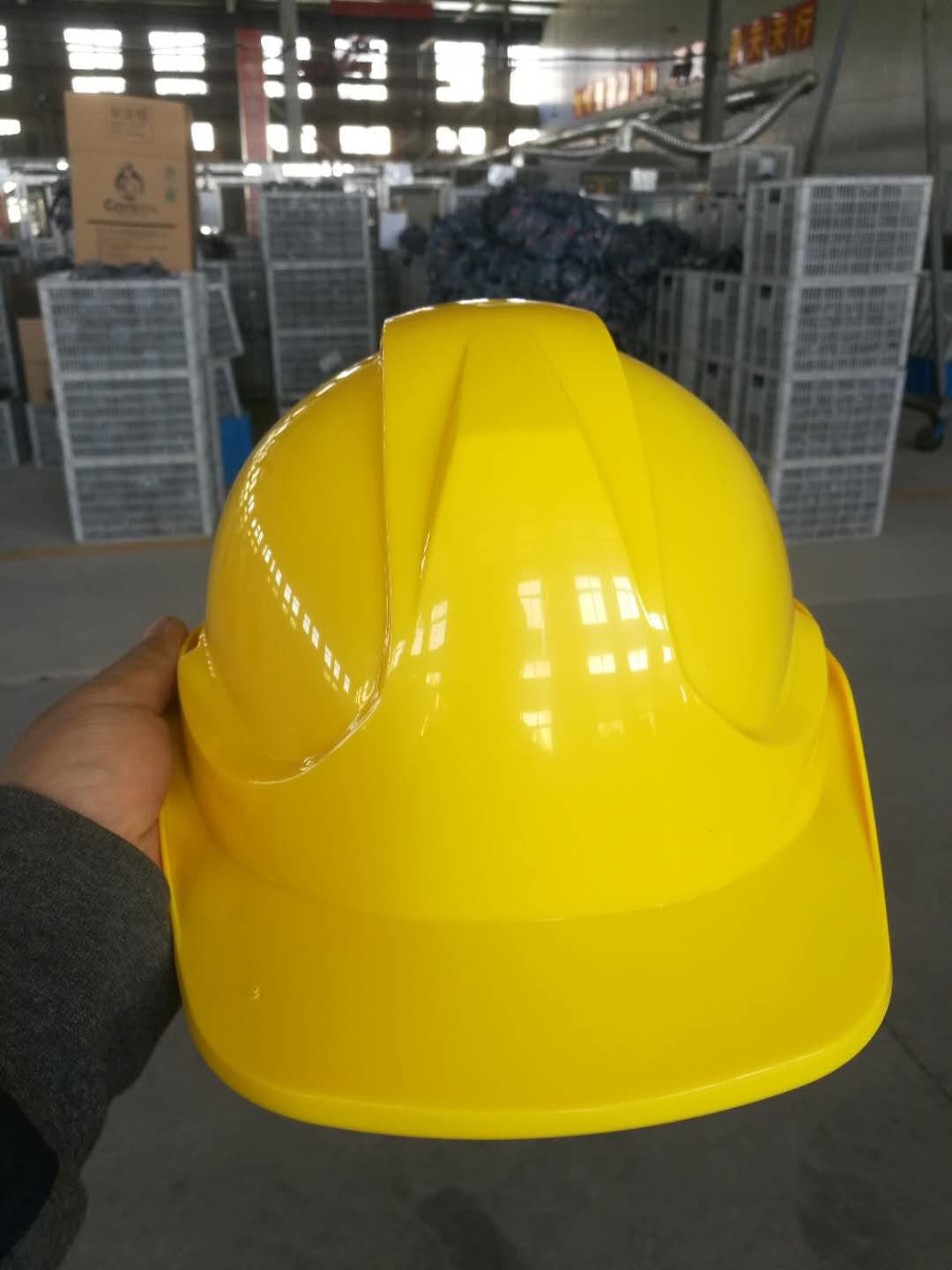 头部保护工业黄色安全帽