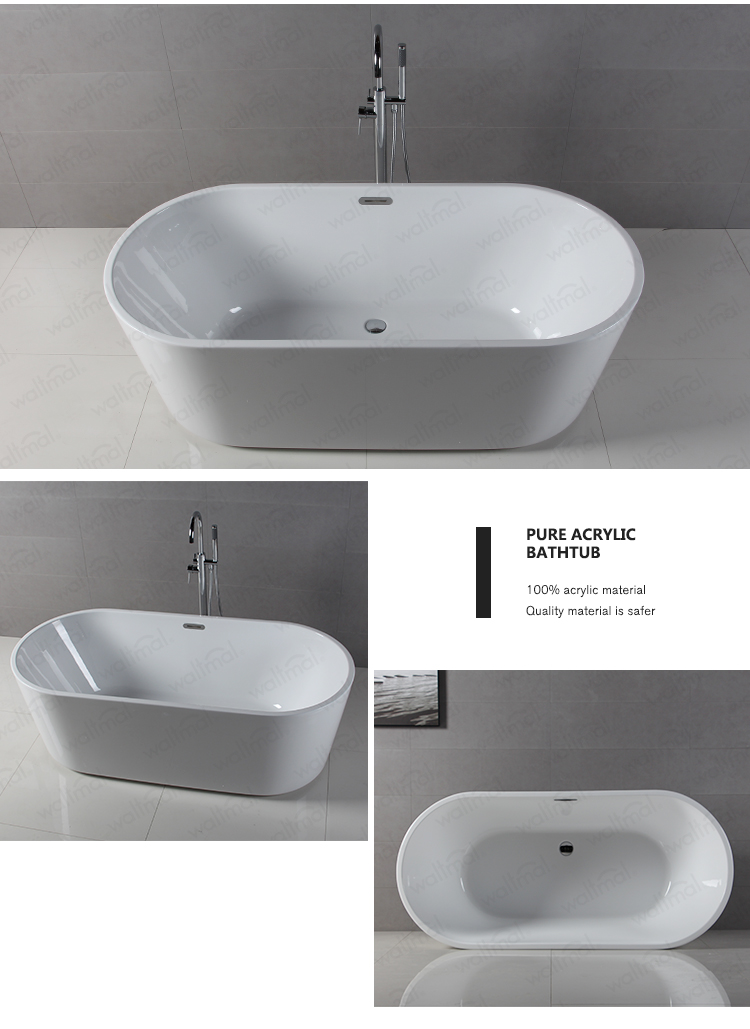 cupc/ce approved oval one person freestanding soaking adult