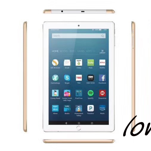 10,1 дюймовая сенсорная панель Android 3G четырехъядерный планшетный ПК