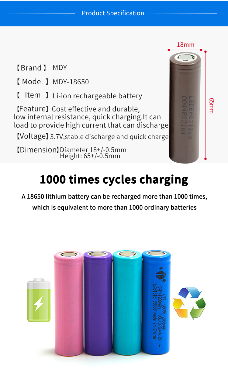 18650 batteries wholesale Factory price best selling ready to ship rechargeable 18650  battery lithium for smart device