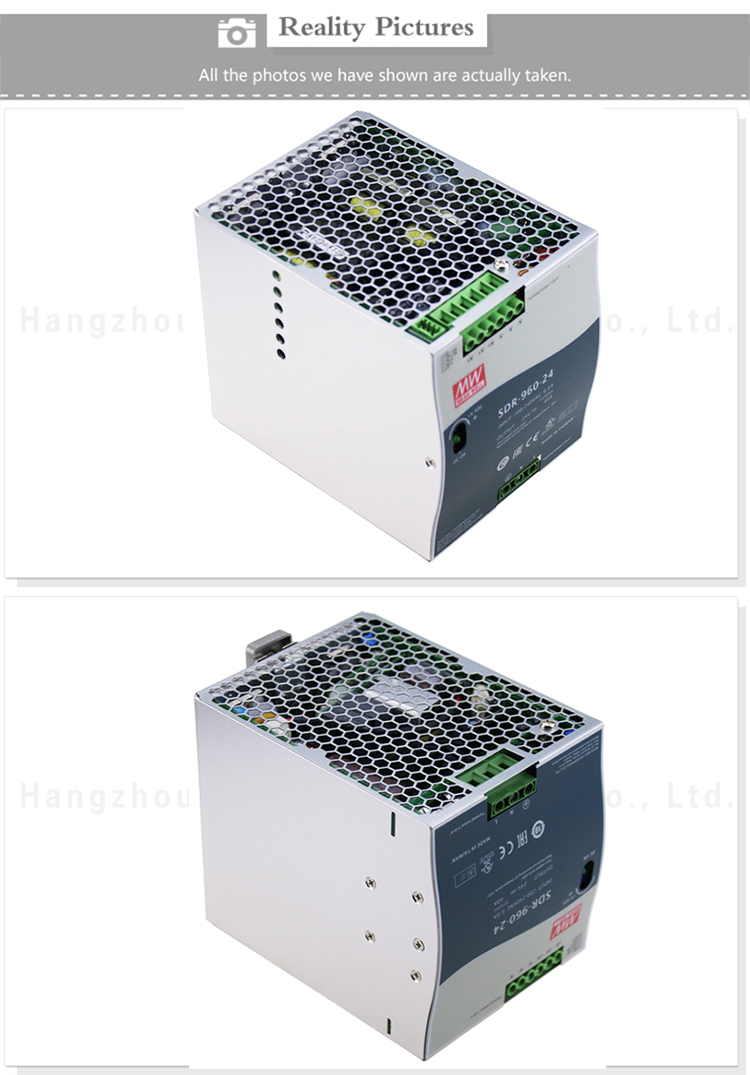 Mean Well SDR-960-24 960w 24v Din Rail Power Supply - 3yr Warranty