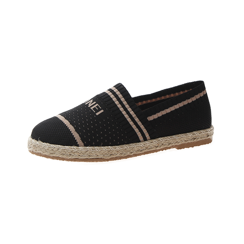 Wholesale summer women casual flats shoes espadrilles femme