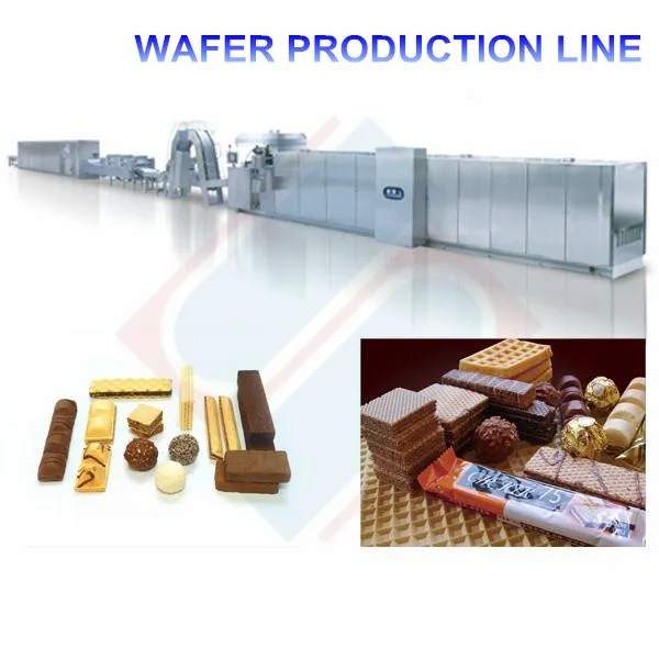 High-quality wafer biscuit bakery oven/Wafer manufacturing machinary