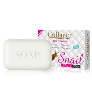 UONOFO whitening soap organic repair acne organic snail white soap with snail skin whitening korea recovery anti wrinkle