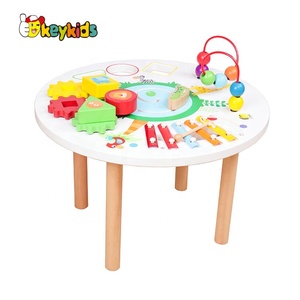 baby wooden activity table