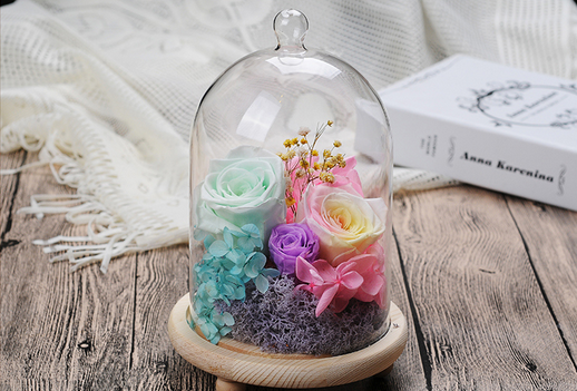 Factory Home Decor Customized Terrarium Clear Bell Jars Glass Domes China Borosilicate Glass Customized Packaging Modern