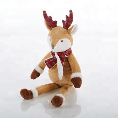 Индивидуальные красочные детские рождественские забавные плюшевые игрушки