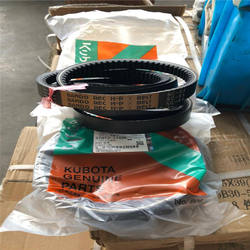 Rubber V-belt/red rubber coated v belt made in china