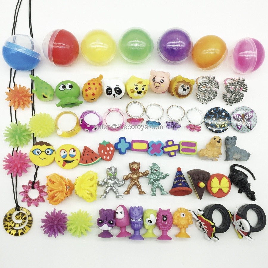 Пластиковые игрушечные капсулы для оптовых торговых автоматов и закусок, конфет, шоколада