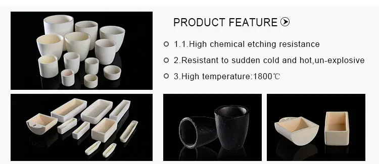 In Stock Thermal Analysis High Purity Alumina Ceramic Crucible