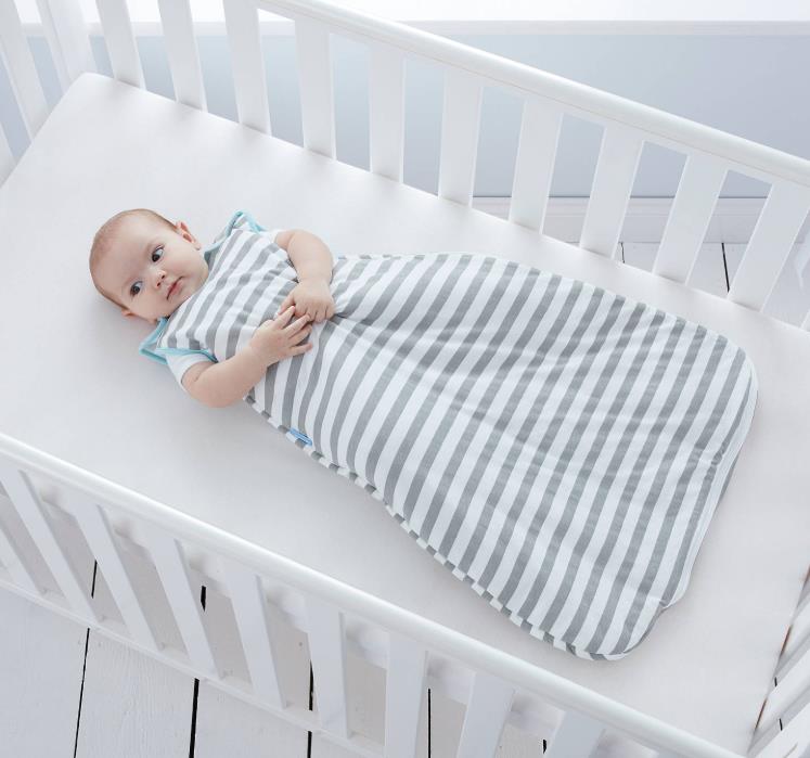 Пеленальный хлопковый спальный мешок, детский летний Хлопковый мешок из муслина