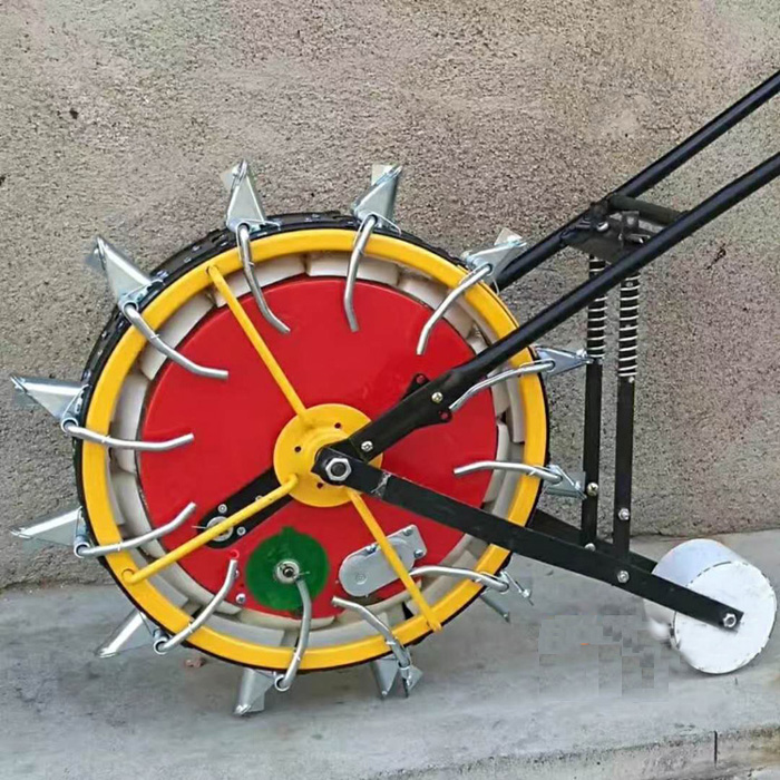 畅销手推单列玉米手动播种机出售