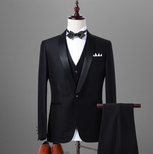 Custom italian 100% wool fabrics wedding suits for men purple royal blue coat pant photos groom suit slim fit