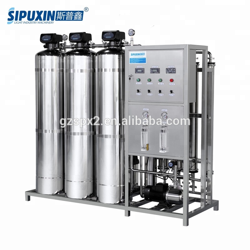 Машина для фильтрации воды с обратным осмосом для бизнеса