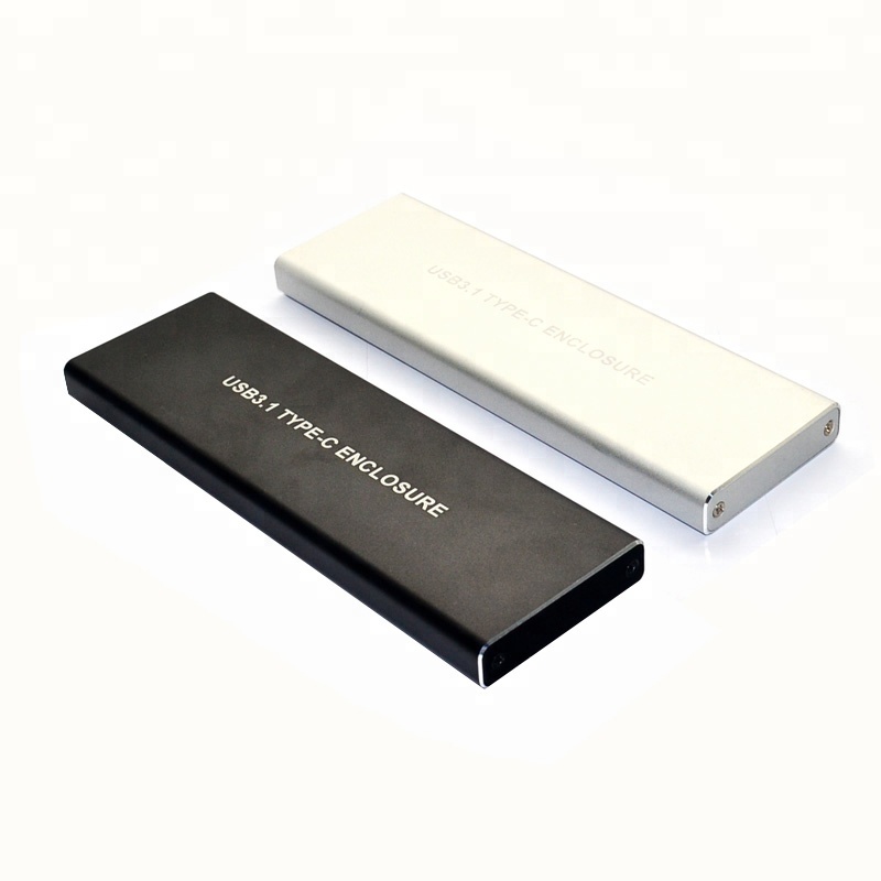 External Mobile Box M.2 to USB Type C 3.1 NVMe PCIE USB 3.1 HDD Enclosure