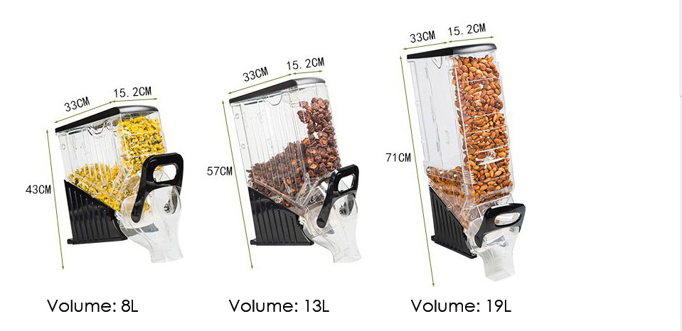 Ecobox bulk feed bins dry food dispenser for bulk products