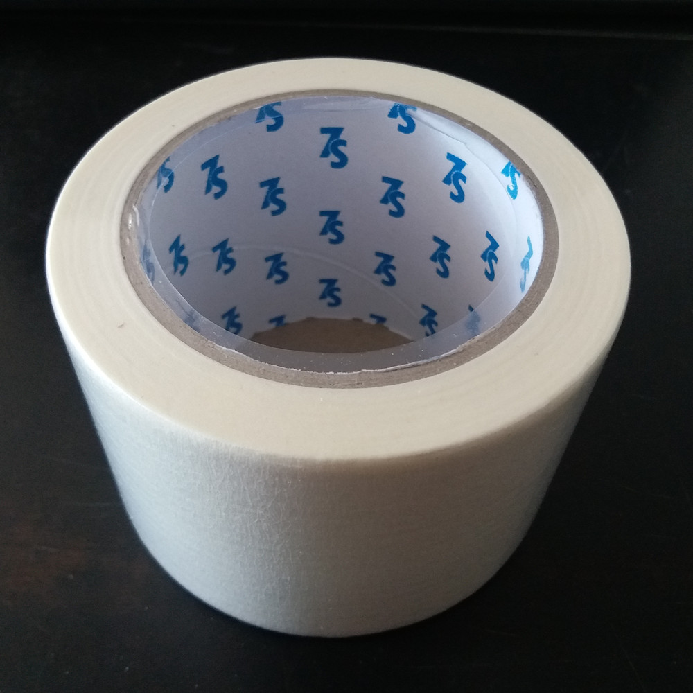 通用绘画白色黄色美纹纸胶带从 10米到 50米在内芯上印刷的 oem 品牌