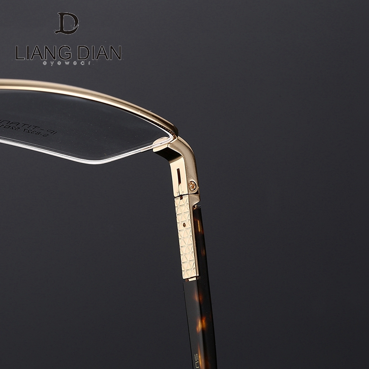 2016 Fashion titanium eyewear optics frame relax eye glasses