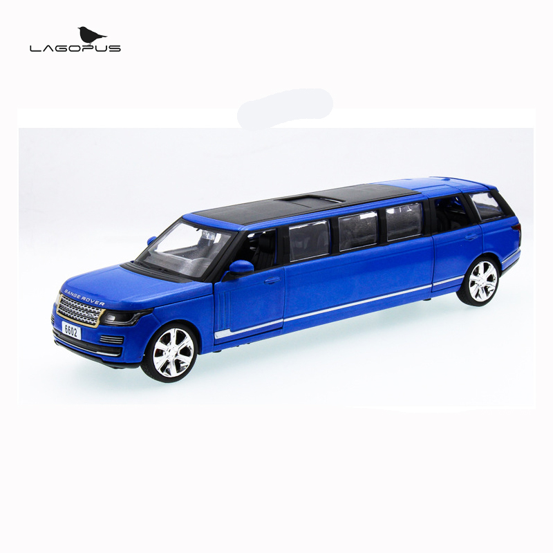 Рождественский подарок, игрушка lagopus с высокой симуляцией 1:32, удлиненная модель из сплава, игрушечный автомобиль со звуком и светом