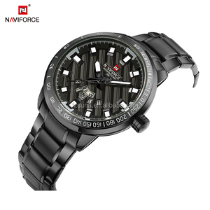 Hottest Sale Gold Steel Business NAVIFORCE Watch Sport Luxury Men Watches NF9090