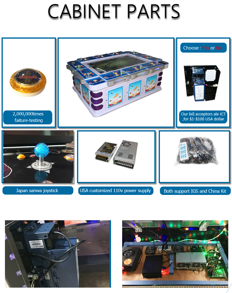 Trò chơi bắn cá Ocean king 3 arcade 42 inch 2 người chơi máy trò chơi bắn cá trên bàn