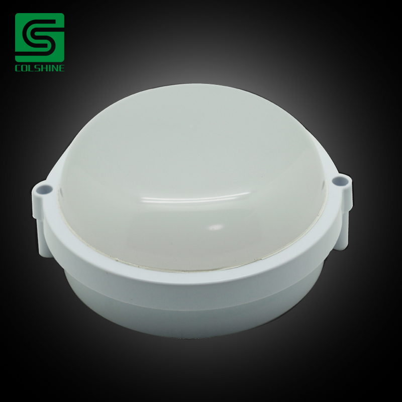 Powermaster Outdoor Mini Round cloison lumière IP44 en aluminium en noir