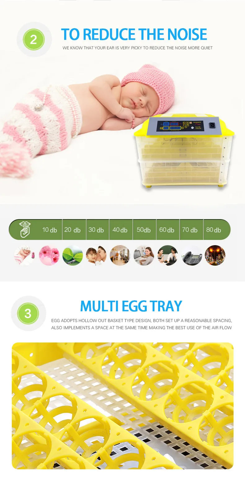 Solar factory price full automatic incubators for hatching eggs battery powered YZ-96