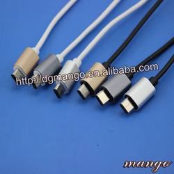 Reversible USB 3.1 Type C male to male usb cable