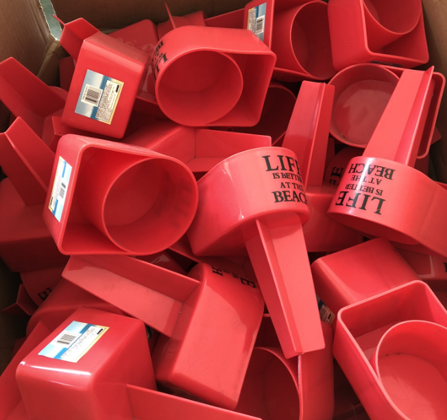 Горячее предложение! Рекламное красочные пластиковые напиток пляжный подстаканник