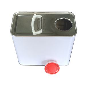 2 liter metal packing chemical oil tin cans for wholesale
