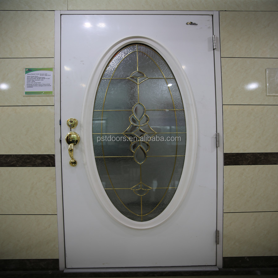 oval kaca pintu masuk , kecil oval kaca pintu baja , baja pintu panel dengan oval tembus pandang 