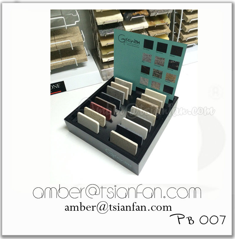 Quartz Stone Display Case for Granite Tile and Marble Display