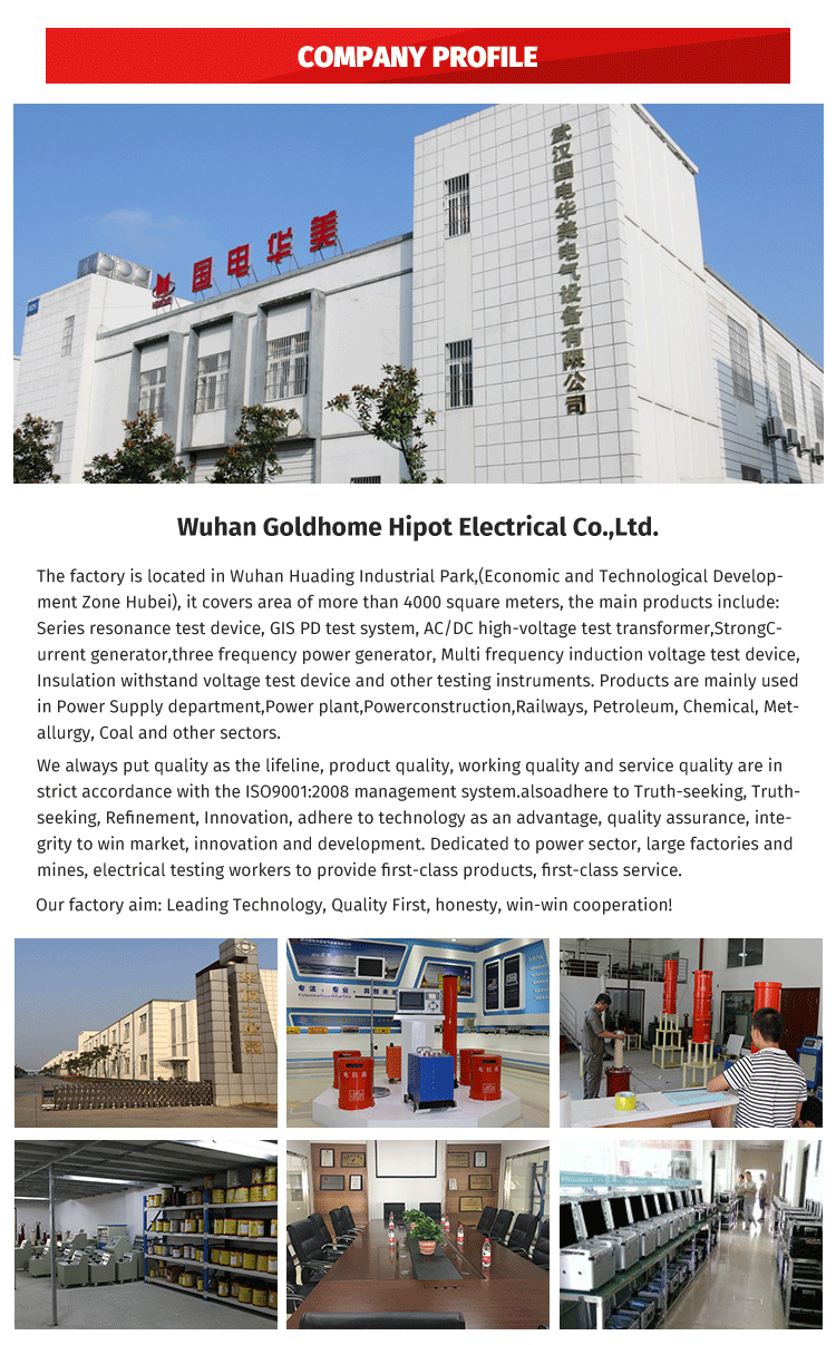 Thiết Bị Kiểm Tra Hipot Thiết Bị Kiểm Tra Xả Một Phần Cho Cáp, Cuộn Cảm Lẫn Nhau. Gis, Switch, Arrester